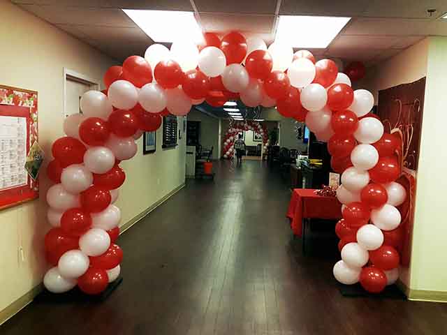 Second Valentine's Day Arch