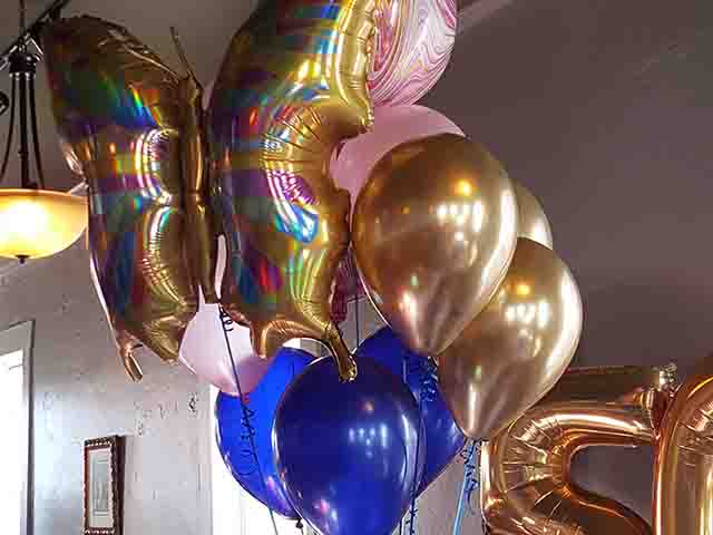 50th Birthday Balloon Bouquet