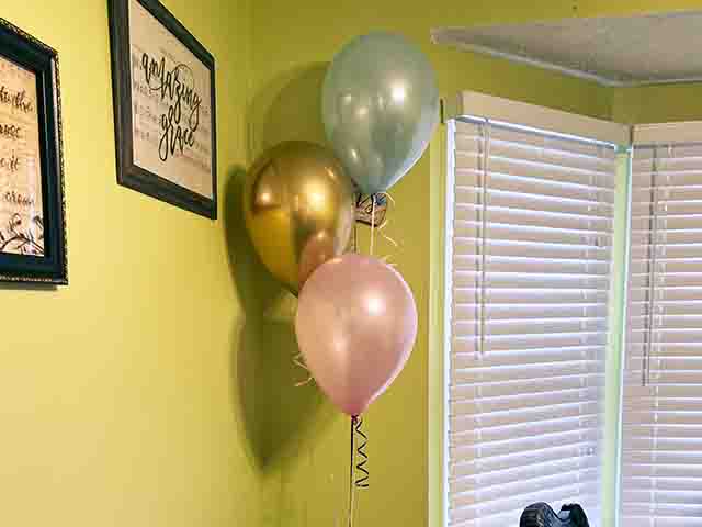 3 Balloon Centerpiece