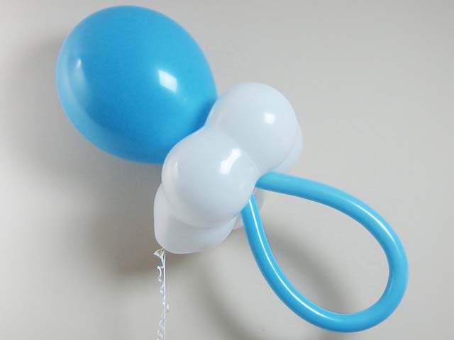 Balloon Design of a baby pacifier